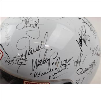 Simpson Autographed Helmet NASCAR