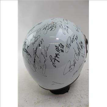 Simpson Autographed Helmet NASCAR