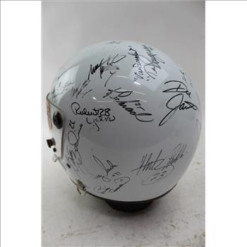 Simpson Autographed Helmet NASCAR