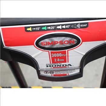 Simpson Cold Water Direct Drive Gas Pressure Washer