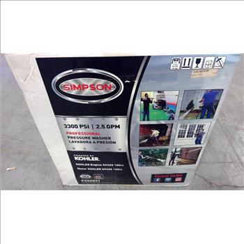 Simpson Professional Pressure Washer