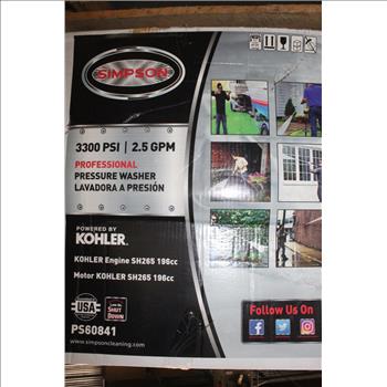 Simpson Professional Pressure Washer