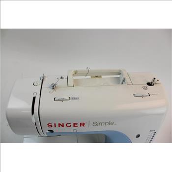 Singer Dewing Machine 120v 60Hz 0.6Amps - White