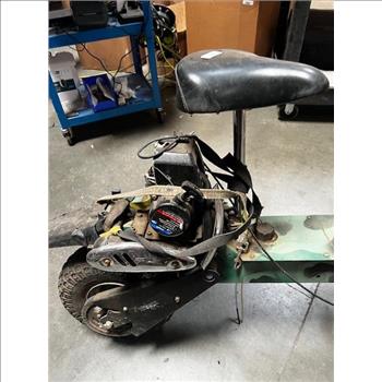 Sit-Down Gas Powered Scooter - SOLD FOR PARTS