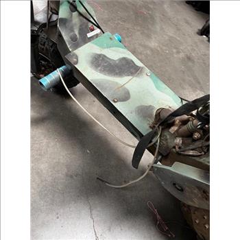 Sit-Down Gas Powered Scooter - SOLD FOR PARTS