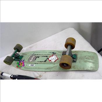 Skateboard, Softball Bat, 4 Pieces