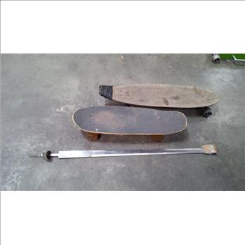Skateboards, Sword Blade, 3 Pieces