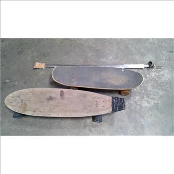 Skateboards, Sword Blade, 3 Pieces