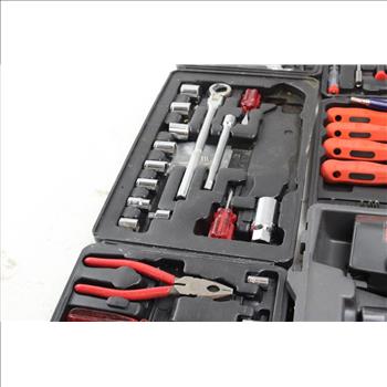 Skil 2535 Drill, Socket, Ratchet, Wrench Set