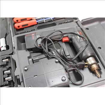 Skil 2535 Drill, Socket, Ratchet, Wrench Set