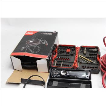 Skil Air Inflator, Camelback Backpack + More 7 Pieces