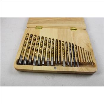 Skillcraft Set Of Twist Drill Bits, Compass Set