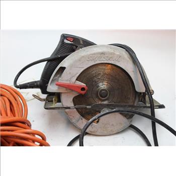 Skilsaw 5380 Circular Saw And Heavy Duty Power Extension