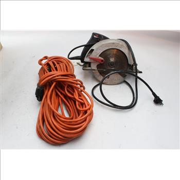 Skilsaw 5380 Circular Saw And Heavy Duty Power Extension