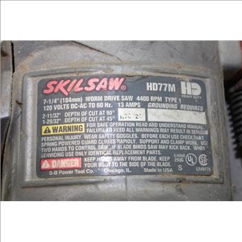Skilsaw Hd77m 7 1/4 Drive Saw