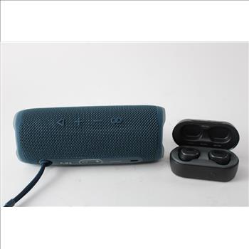 Skull Candy Earbuds & JBL Speaker