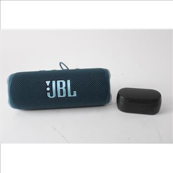 Skull Candy Earbuds & JBL Speaker