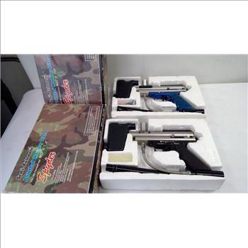 Skunk Duffle Bag, 90s Vintage Spyder Paintball Gun
