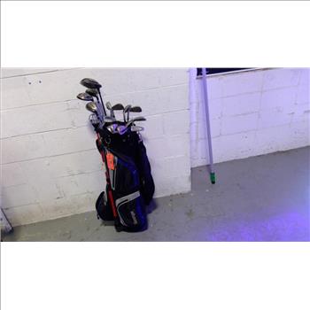 Slazenger Bag With Clubs, Pieces