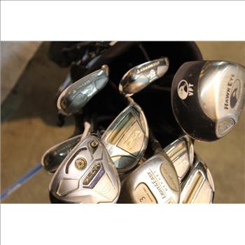 Slazenger Golf Bag With Clubs, 10+ Pieces