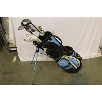 Slazenger Golf Bag With Clubs, 10+ Pieces
