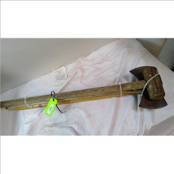 Sledge Hammers, And Axe, 3 Pieces