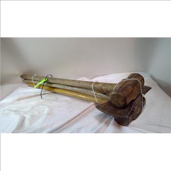 Sledge Hammers, And Axe, 3 Pieces