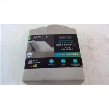 Sleep Charge + Performance Soft Strech 4 Piece Sheet Set