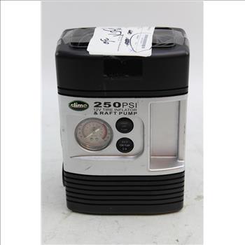 Slime 250 PSI Tire Inflater & Raft Pump