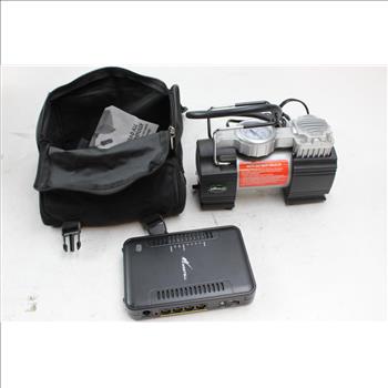 Slime Tire Inflator And Westell Router, 2 Pieces | Property Room