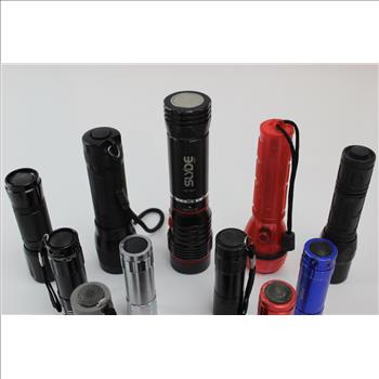 Slyde, Utilitech, Surefire+ More Assorted Flashlights 13 Pieces