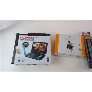Slyvania Portable Dvd Player And More, 4 Pieces