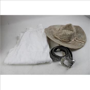 Small Harley Davidson Jacket, Pants, Hat, Belt