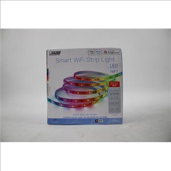 Smart Wifi LED Strip Light, And Brookstone Hot/Cold Percussion Massager, 2 Pieces