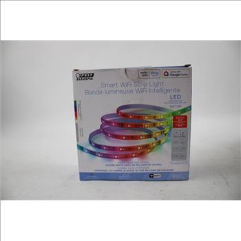 Smart Wifi LED Strip Light, And Brookstone Hot/Cold Percussion Massager, 2 Pieces