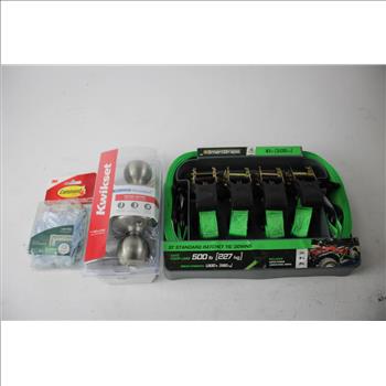 Smartstraps 10' Standard Ratchet Tie Downs, BRK Smoke & Carbon Monoxide Alarms, And More, 9+ Pieces