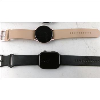 Smartwatches 4 Pieces SOLD FOR PARTS