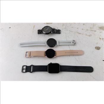 Smartwatches 4 Pieces SOLD FOR PARTS