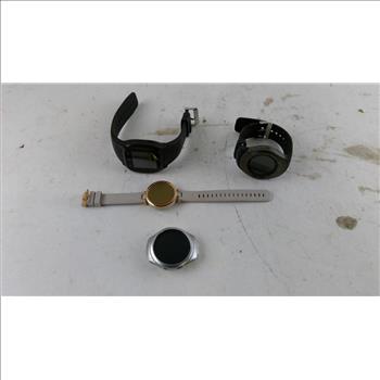 Smartwatches 4 Pieces SOLD FOR PARTS