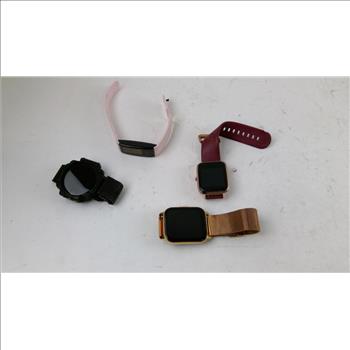 Smartwatches 4 Pieces SOLD FOR PARTS