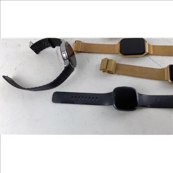 Smartwatches 5 Pieces SOLD FOR PARTS
