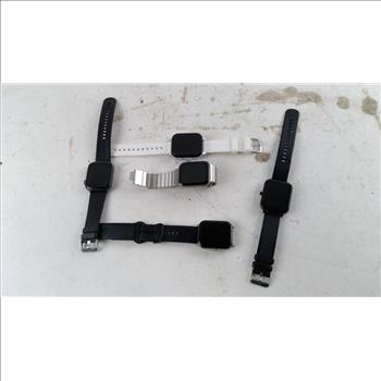 Smartwatches 5 Pieces SOLD FOR PARTS