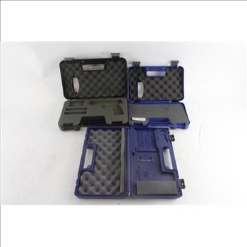 Smith & Wesson And Colt Handgun Cases, 3 Pieces