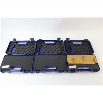 Smith & Wesson Hard Shell Pistol Cases, 3 Pieces