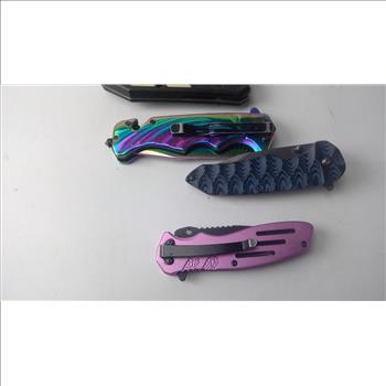 Smith & Wesson Pocket Knife, Crkt. Switch Blade Knife, And More, 5+ Pieces