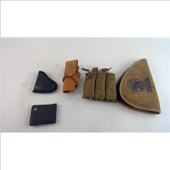 Smith & Wesson Soft Pistol Case And More, 5 Pieces
