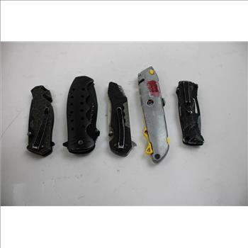 Smith & Wesson, Stanley, Gerber, And Other Knives, 19 Pieces