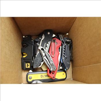 Smith & Wesson, Winchester, Milwaukee, And More Folding Knives, 13 Pieces