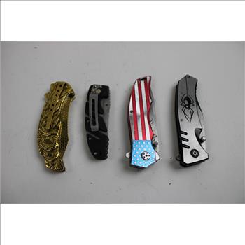 Smith & Wesson, Winchester, Milwaukee, And More Folding Knives, 13 Pieces