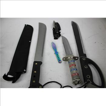 Snake Eye, Mossoak, Defender Xtreme Knives & More 8 Pieces